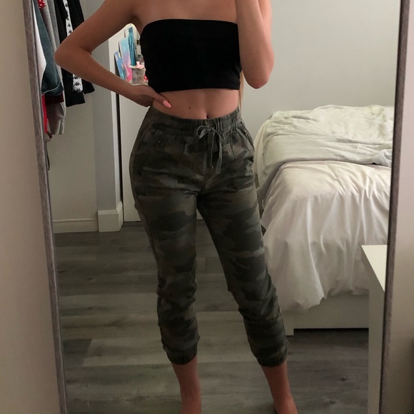 Army print cargo pants - Picture 1 of 5